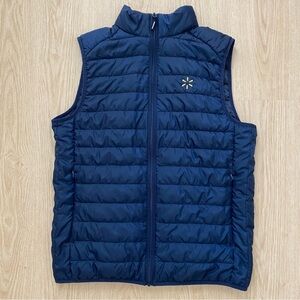 Walmart navy puffer vest size S